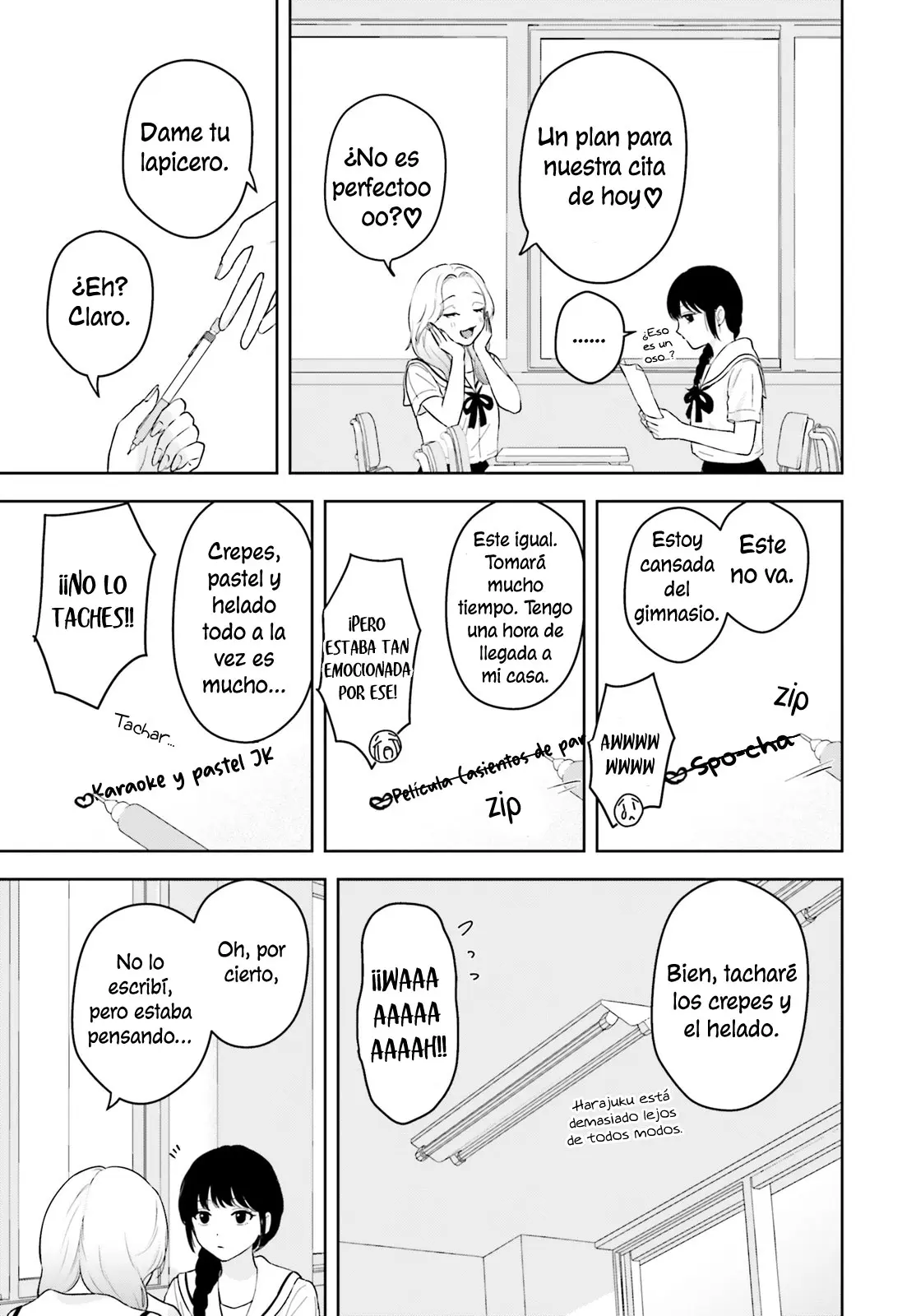 Nanoka-kan Gentei Kanojo capítulo 5, página 7