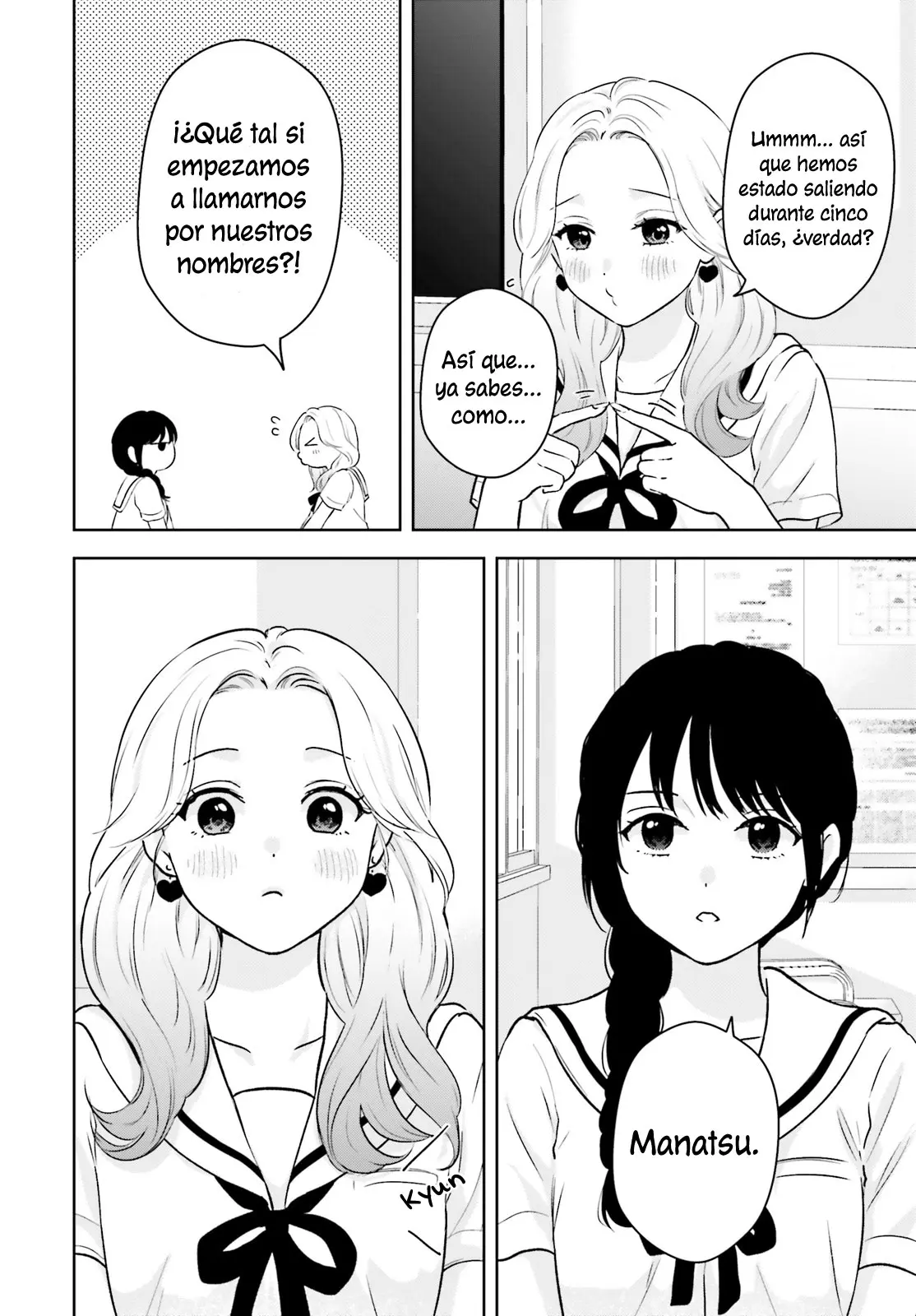 Nanoka-kan Gentei Kanojo capítulo 5, página 8