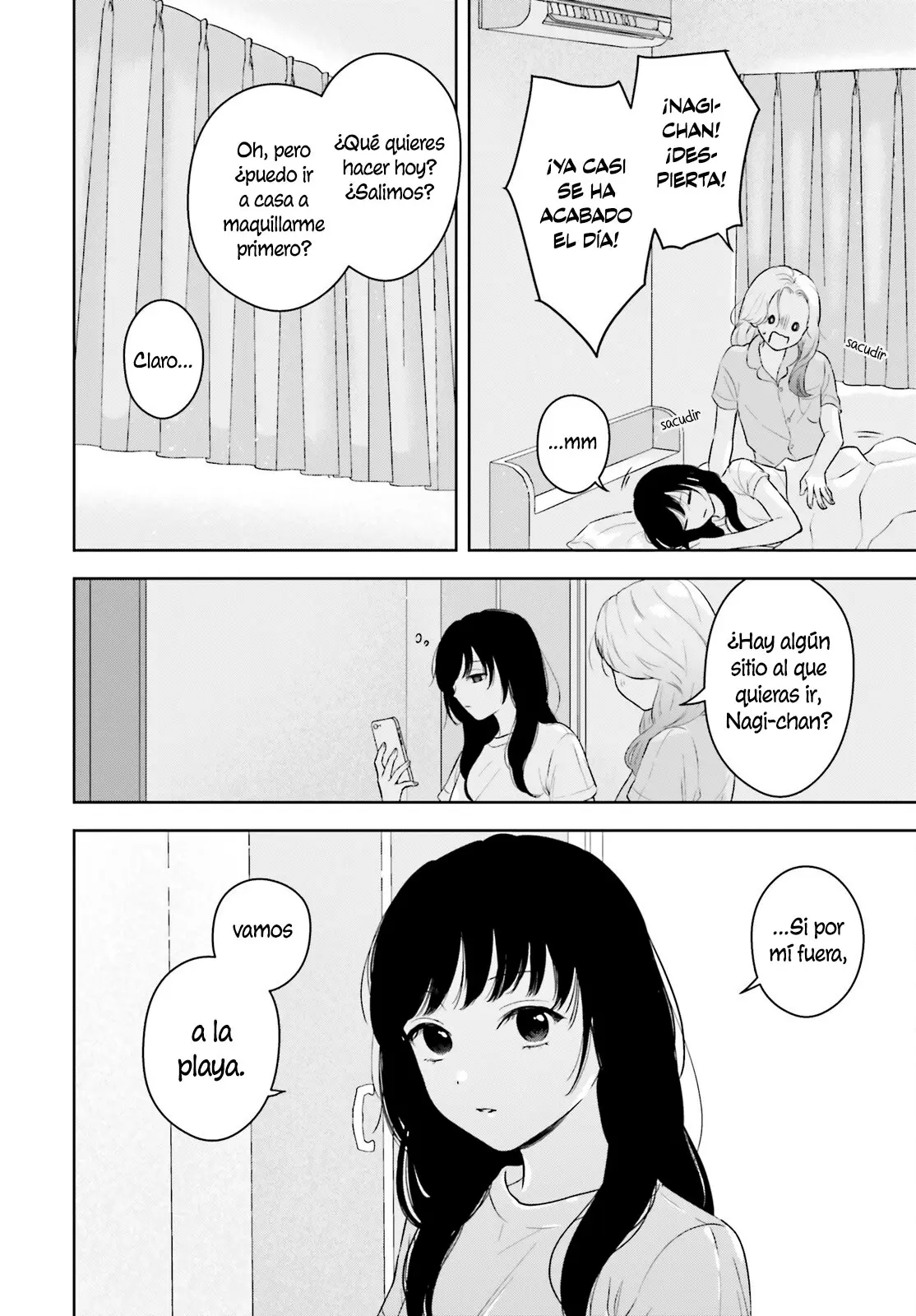 Nanoka-kan Gentei Kanojo capítulo 8, página 2