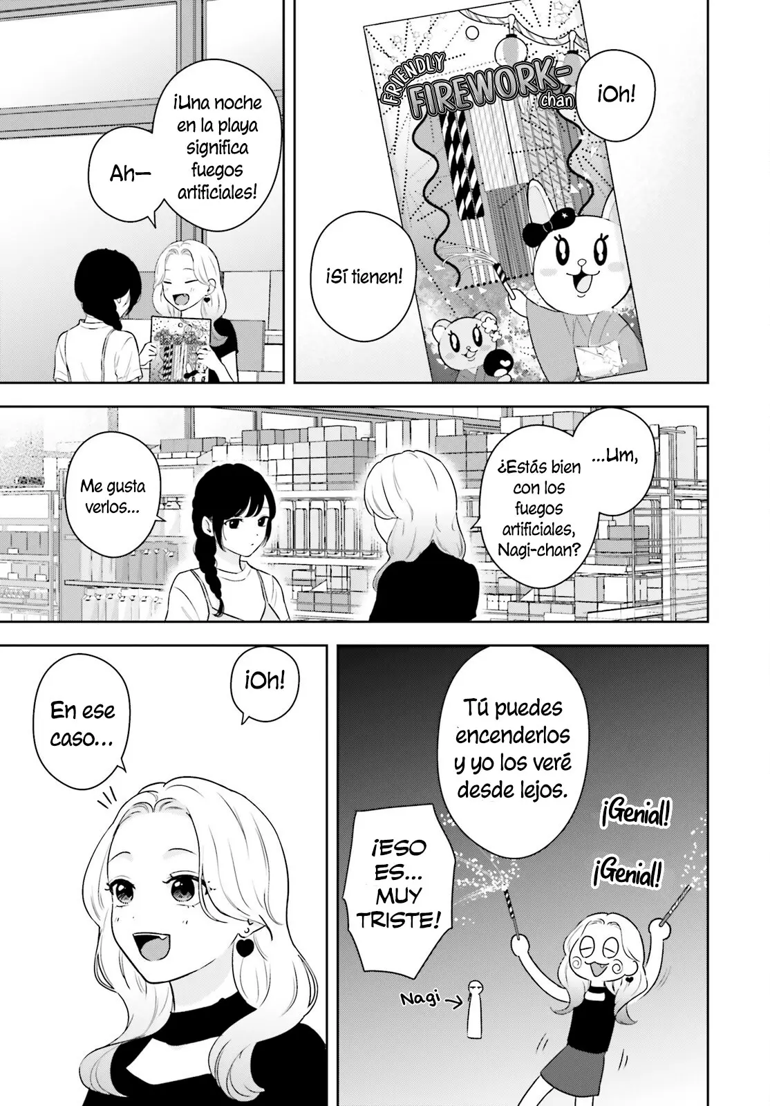 Nanoka-kan Gentei Kanojo capítulo 8, página 9