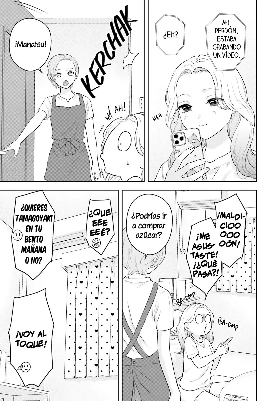 Nanoka-kan Gentei Kanojo capítulo 9, página 15