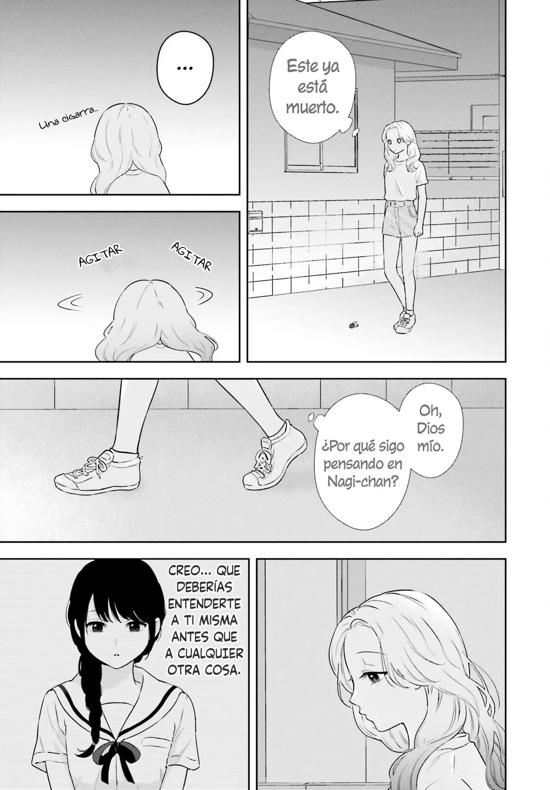 Nanoka-kan Gentei Kanojo capítulo 9, página 17