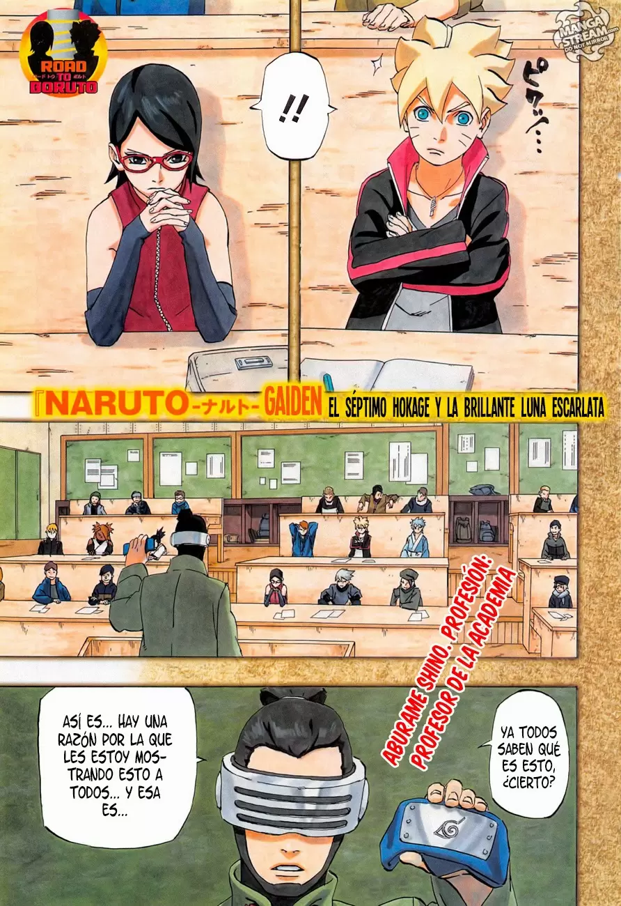 Naruto Gaiden capítulo 1, página 1