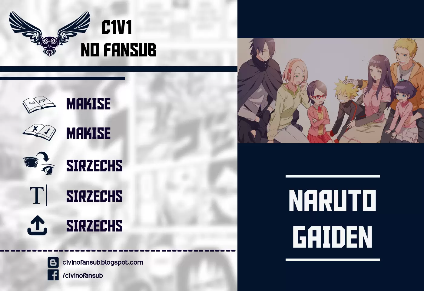 Naruto Gaiden capítulo 10, página 1