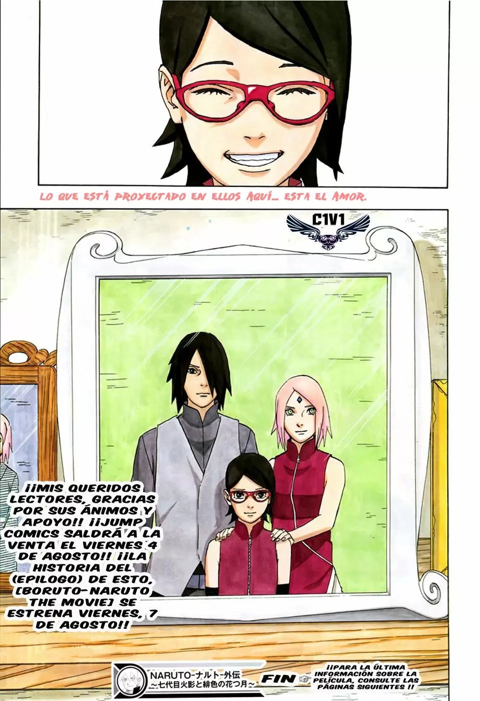 Naruto Gaiden capítulo 10, página 20