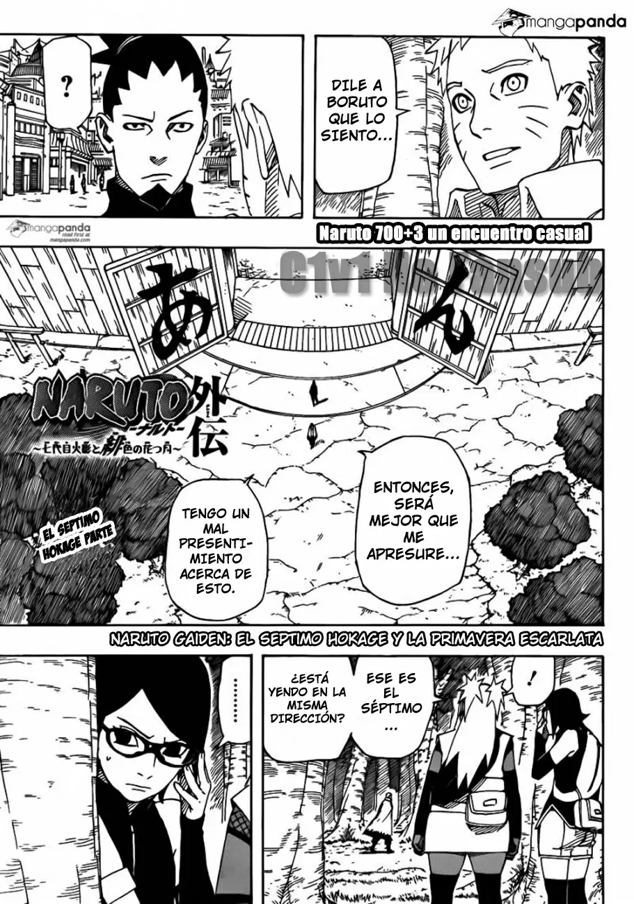 Naruto Gaiden capítulo 3, página 2