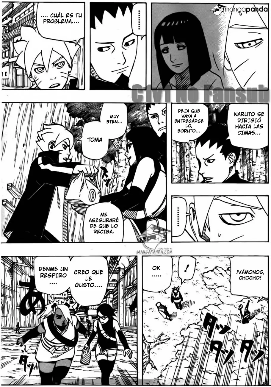 Naruto Gaiden capítulo 3, página 8