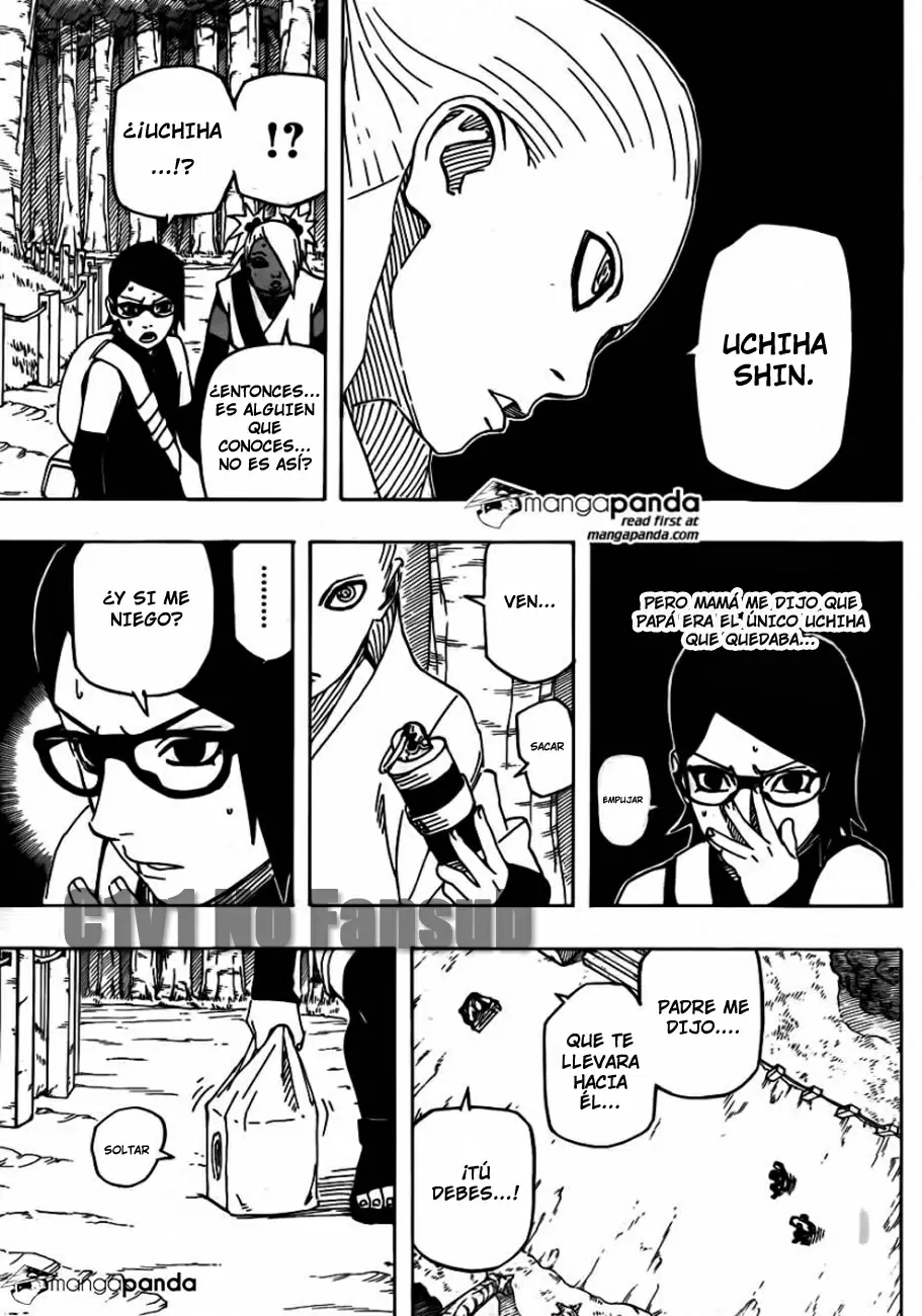 Naruto Gaiden capítulo 3, página 14