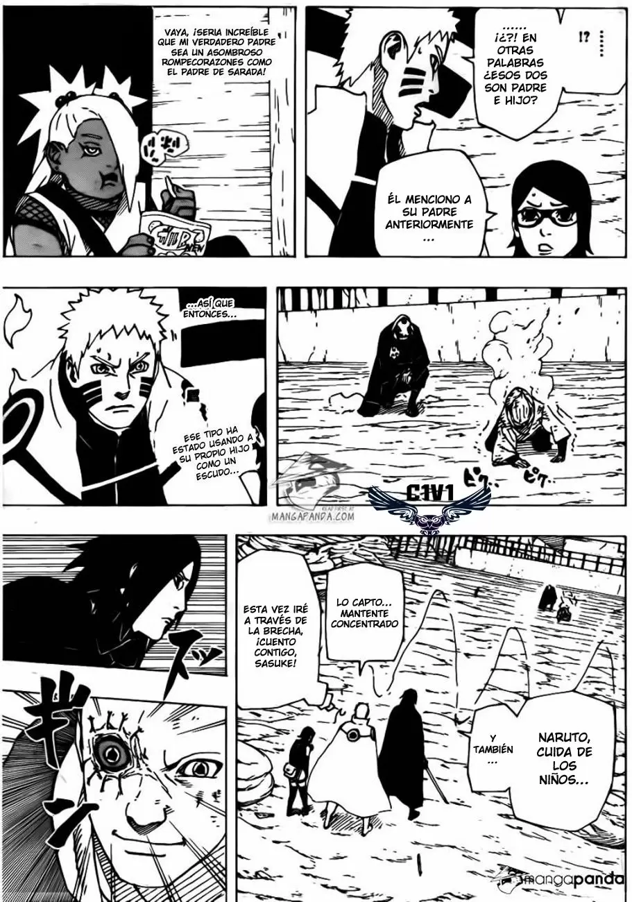 Naruto Gaiden capítulo 6, página 8