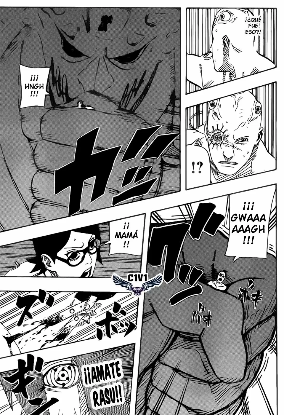 Naruto Gaiden capítulo 9, página 8