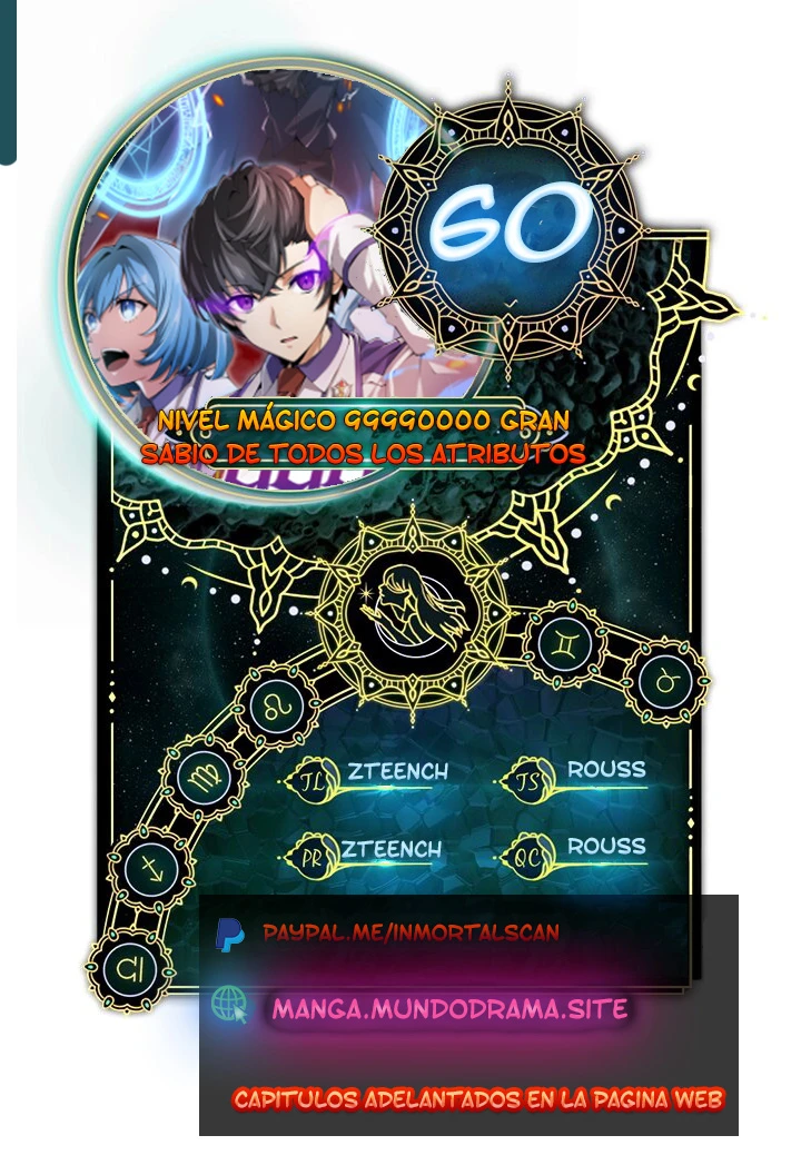 Nivel de Magia 99990000: Gran Sabio de Todos los Atributos capítulo 60, página 2