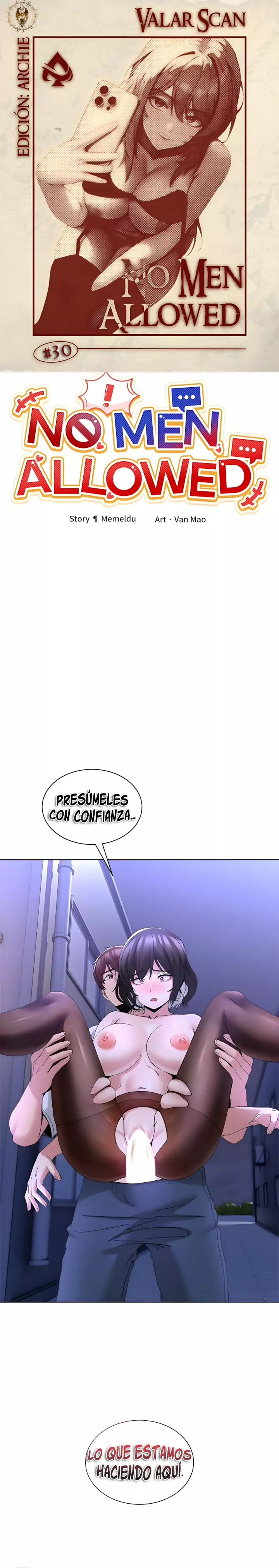No se permiten hombres capítulo 30, página 1