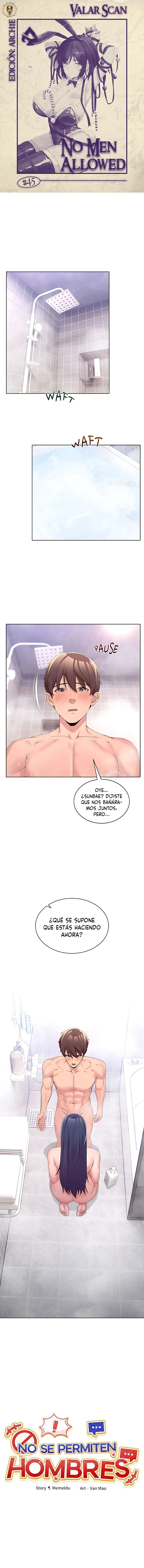 No se permiten hombres capítulo 45, página 2