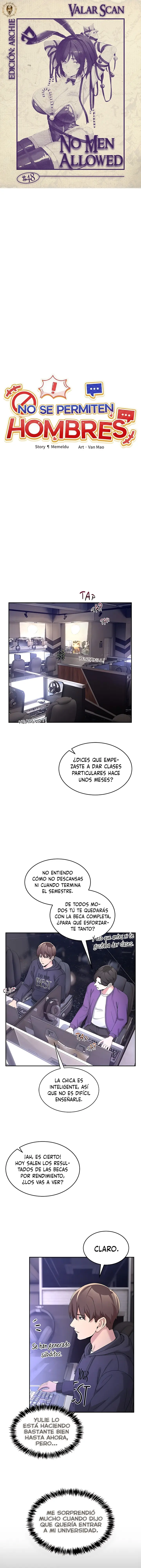 No se permiten hombres capítulo 48, página 1