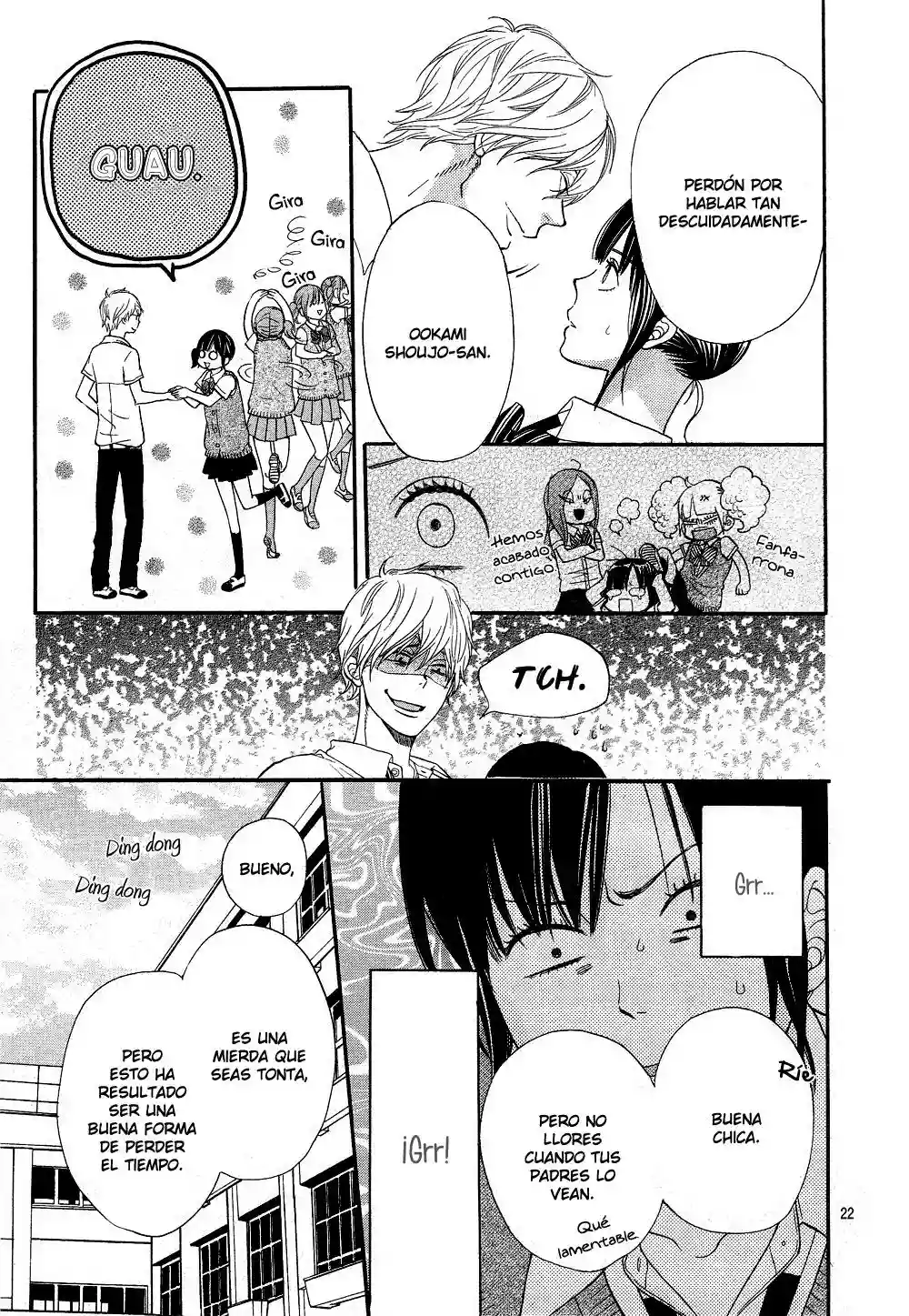 Ookami Shoujo to Kuro Ouji capítulo 1, página 25