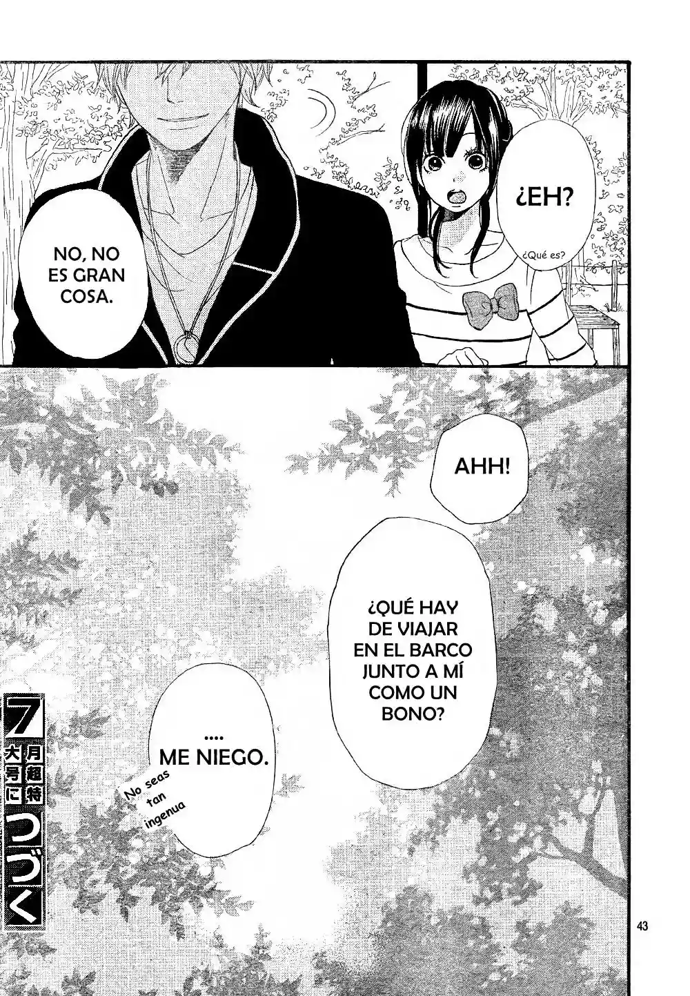 Ookami Shoujo to Kuro Ouji capítulo 12, página 44