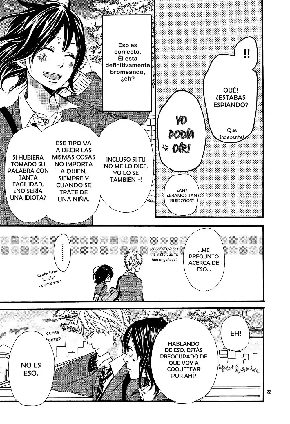 Ookami Shoujo to Kuro Ouji capítulo 13, página 22