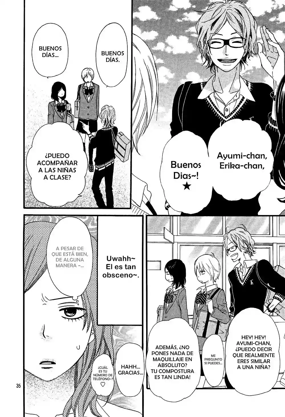 Ookami Shoujo to Kuro Ouji capítulo 13, página 35
