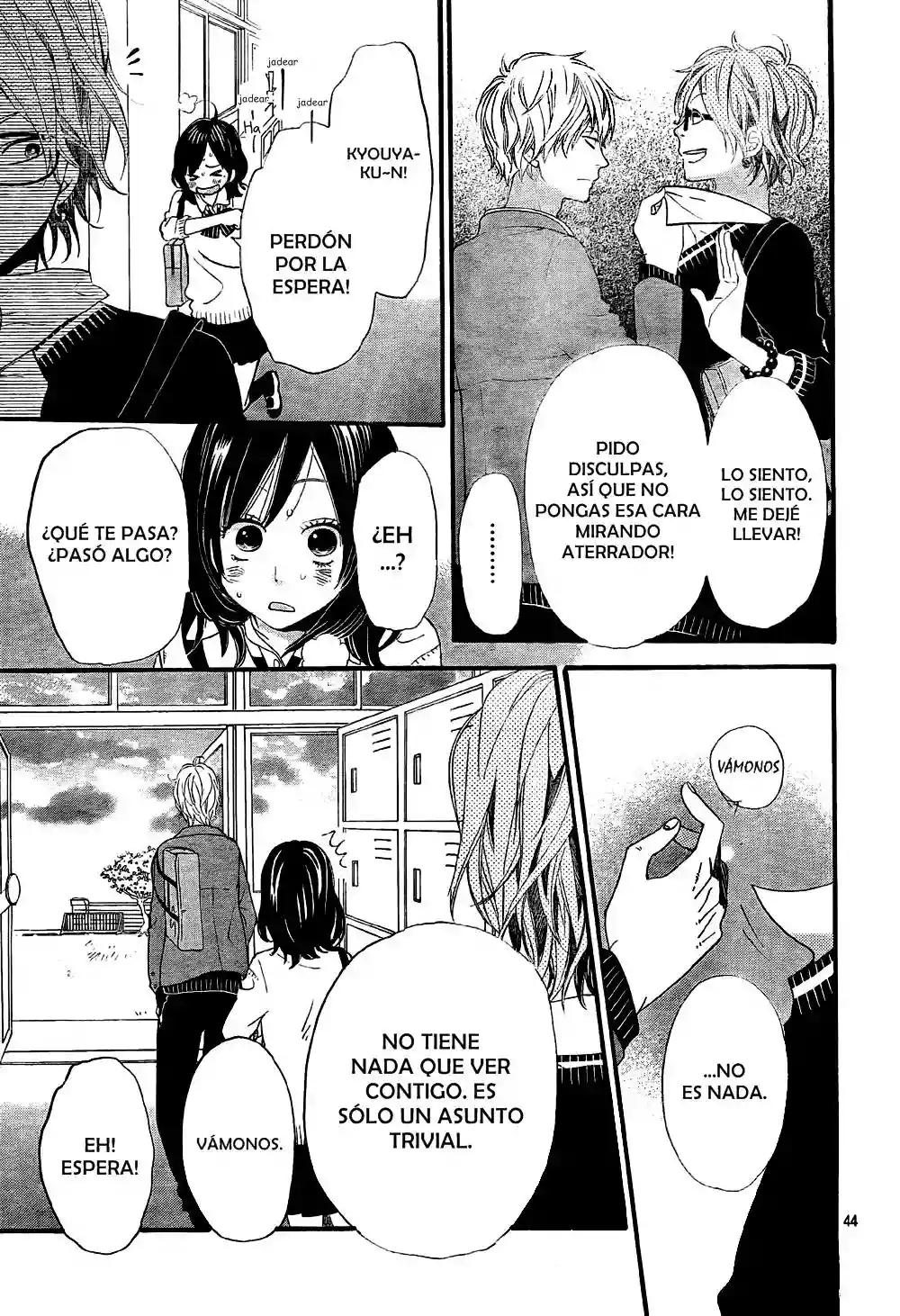 Ookami Shoujo to Kuro Ouji capítulo 13, página 44