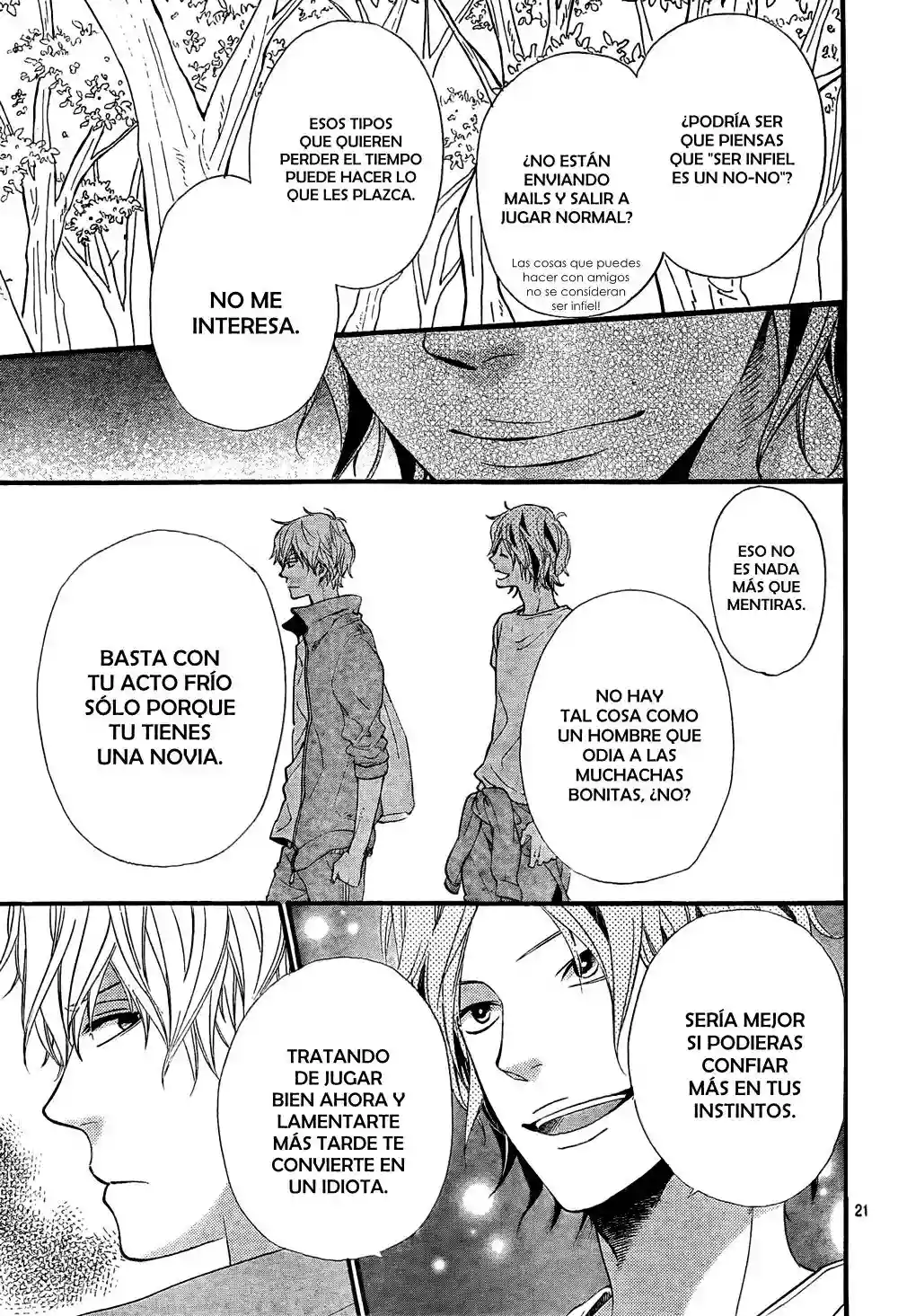 Ookami Shoujo to Kuro Ouji capítulo 14, página 22
