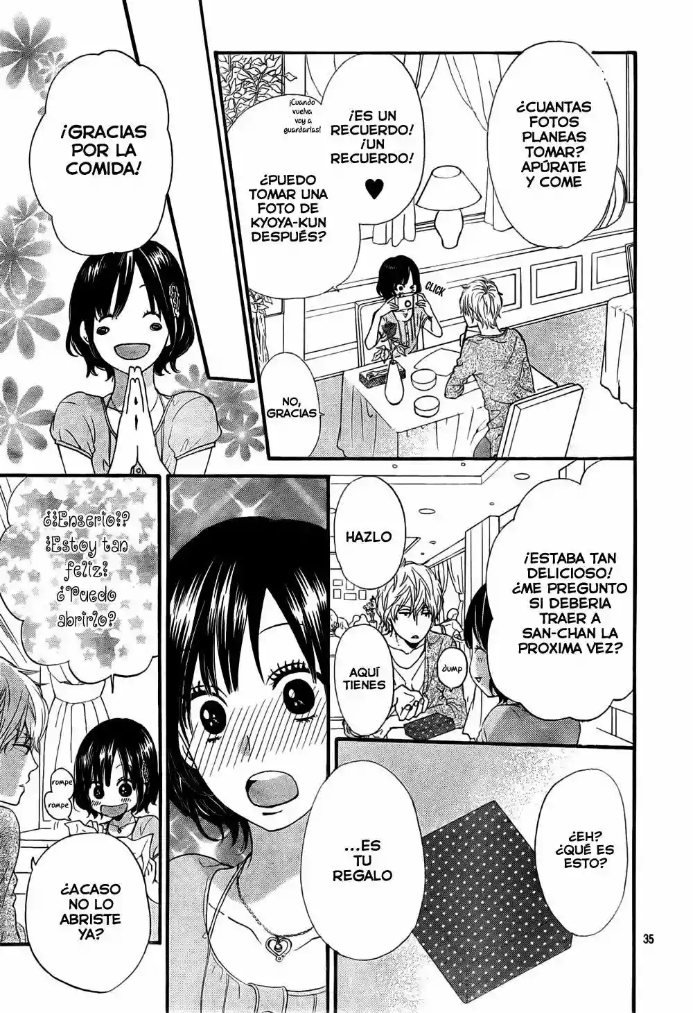 Ookami Shoujo to Kuro Ouji capítulo 16, página 36