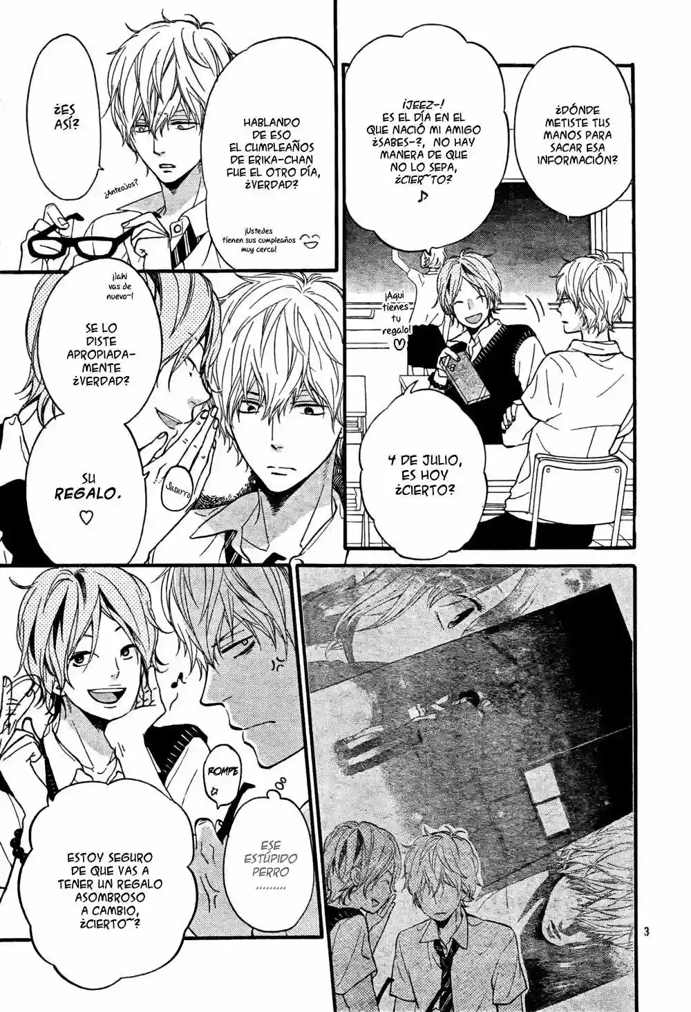 Ookami Shoujo to Kuro Ouji capítulo 18, página 4