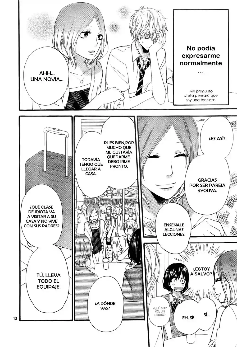 Ookami Shoujo to Kuro Ouji capítulo 19, página 14