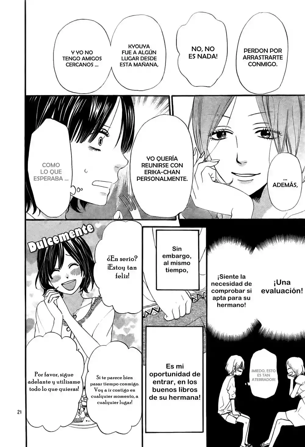 Ookami Shoujo to Kuro Ouji capítulo 19, página 22