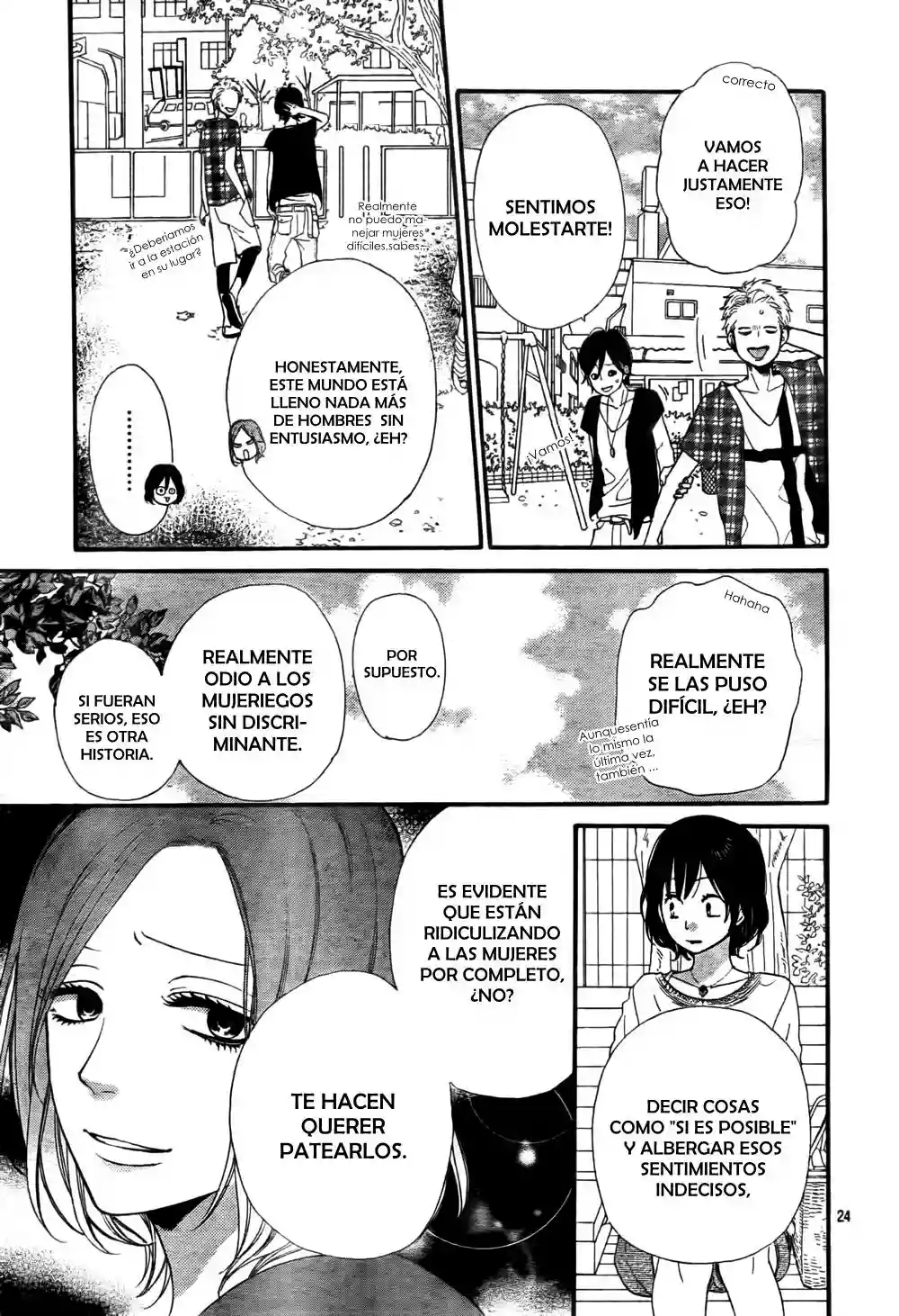 Ookami Shoujo to Kuro Ouji capítulo 19, página 25