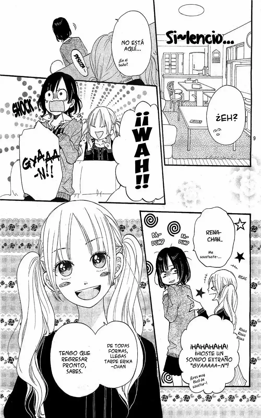 Ookami Shoujo to Kuro Ouji capítulo 24, página 9