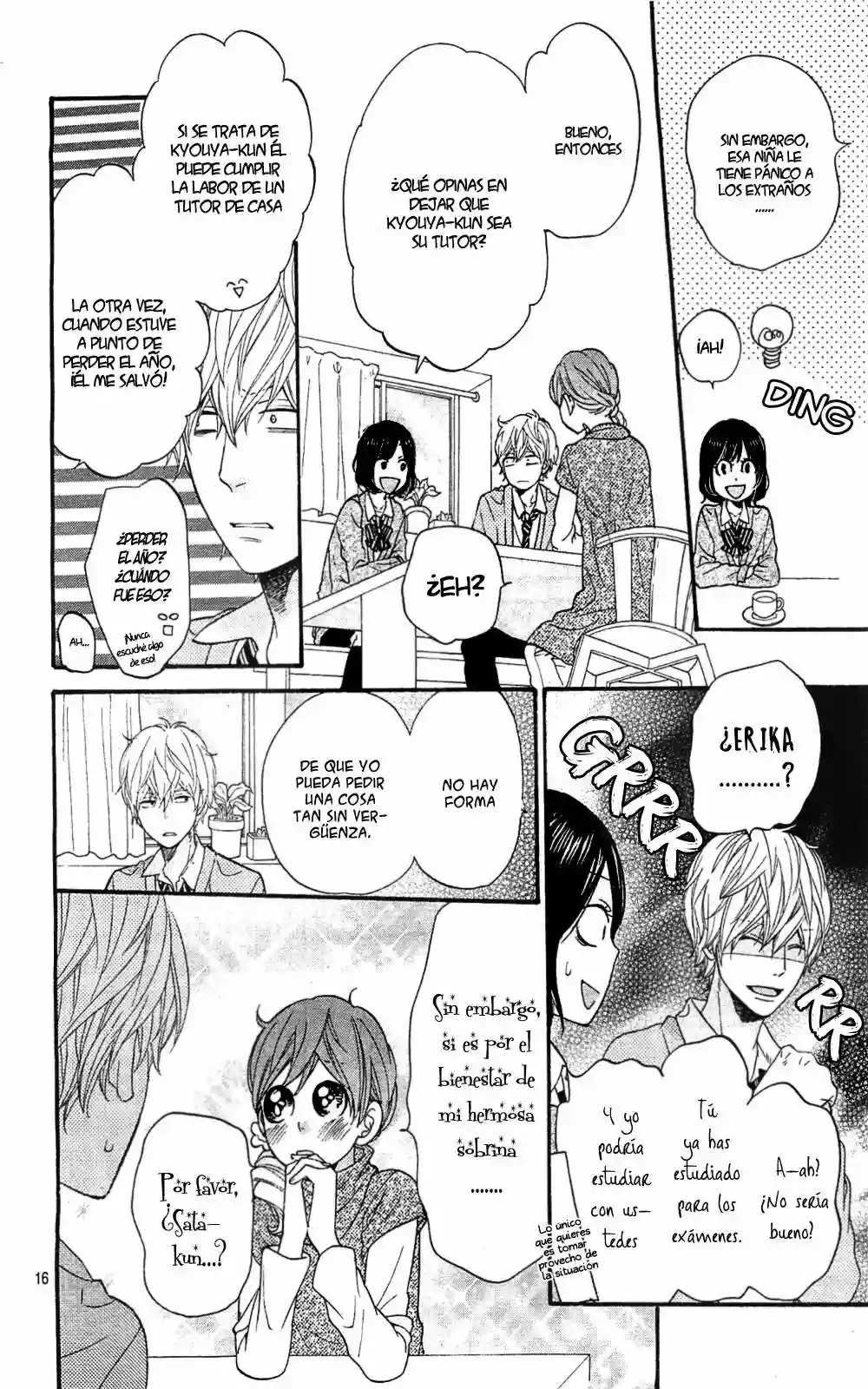 Ookami Shoujo to Kuro Ouji capítulo 24, página 16