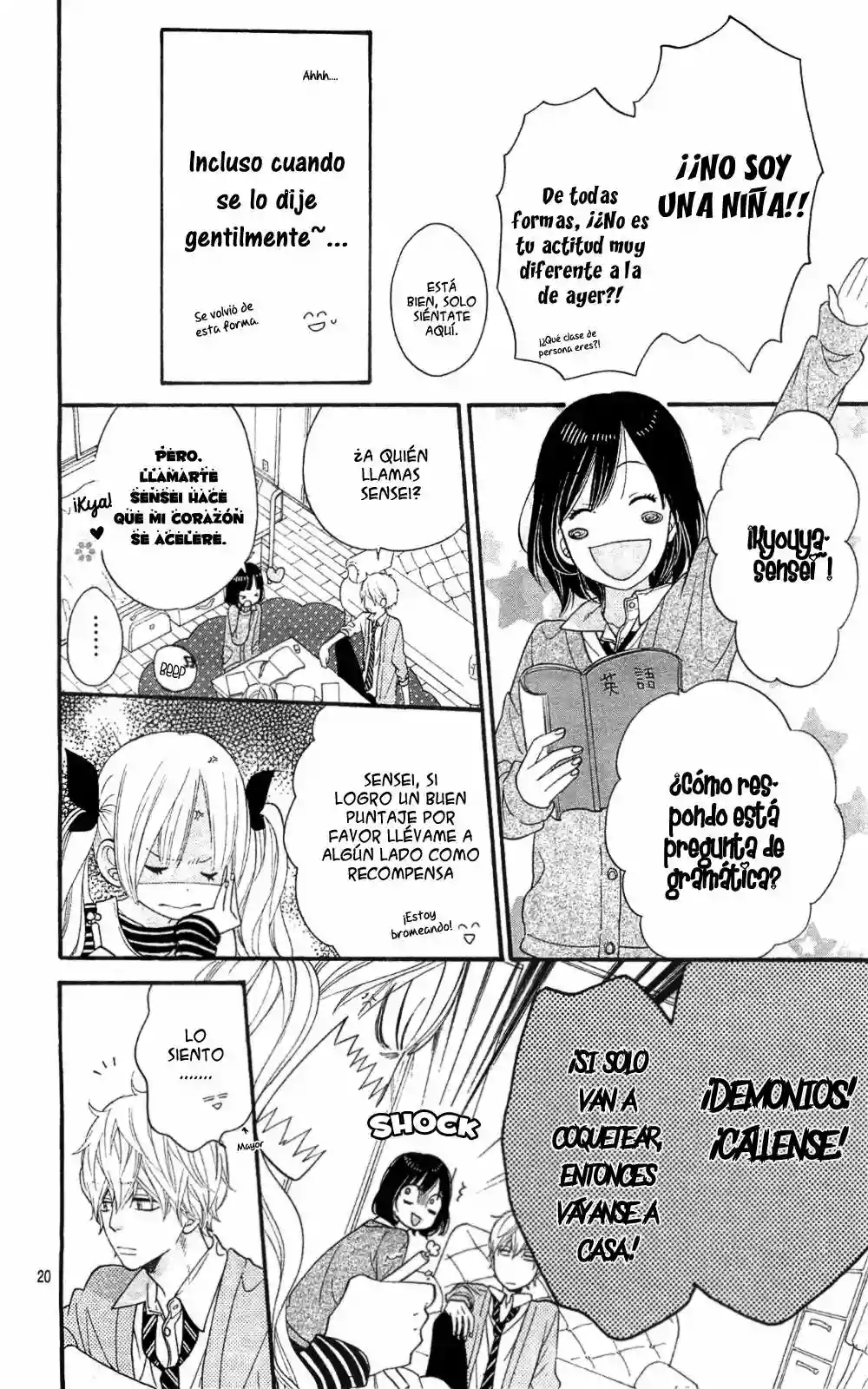 Ookami Shoujo to Kuro Ouji capítulo 24, página 20