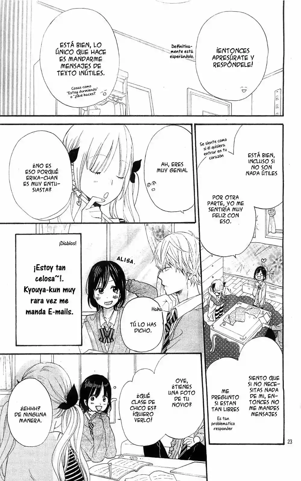 Ookami Shoujo to Kuro Ouji capítulo 24, página 23