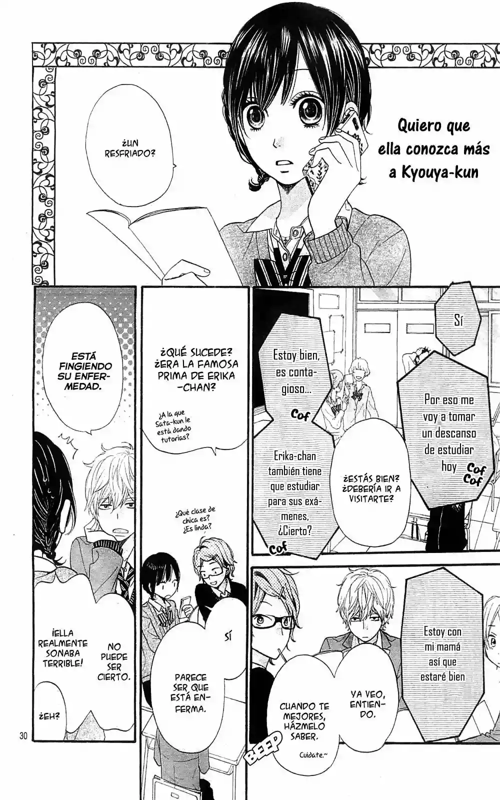 Ookami Shoujo to Kuro Ouji capítulo 24, página 30