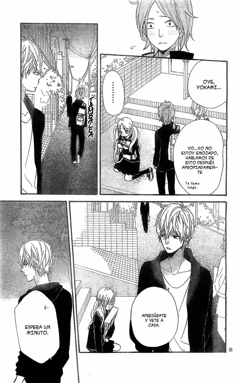 Ookami Shoujo to Kuro Ouji capítulo 24, página 36