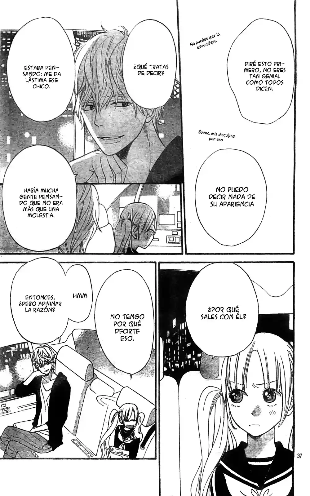 Ookami Shoujo to Kuro Ouji capítulo 24, página 38
