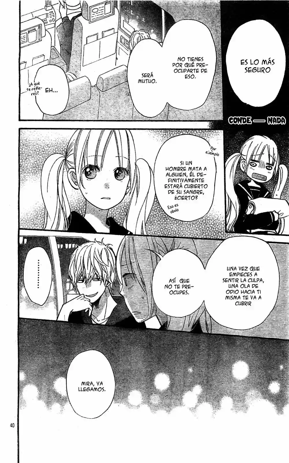 Ookami Shoujo to Kuro Ouji capítulo 24, página 41