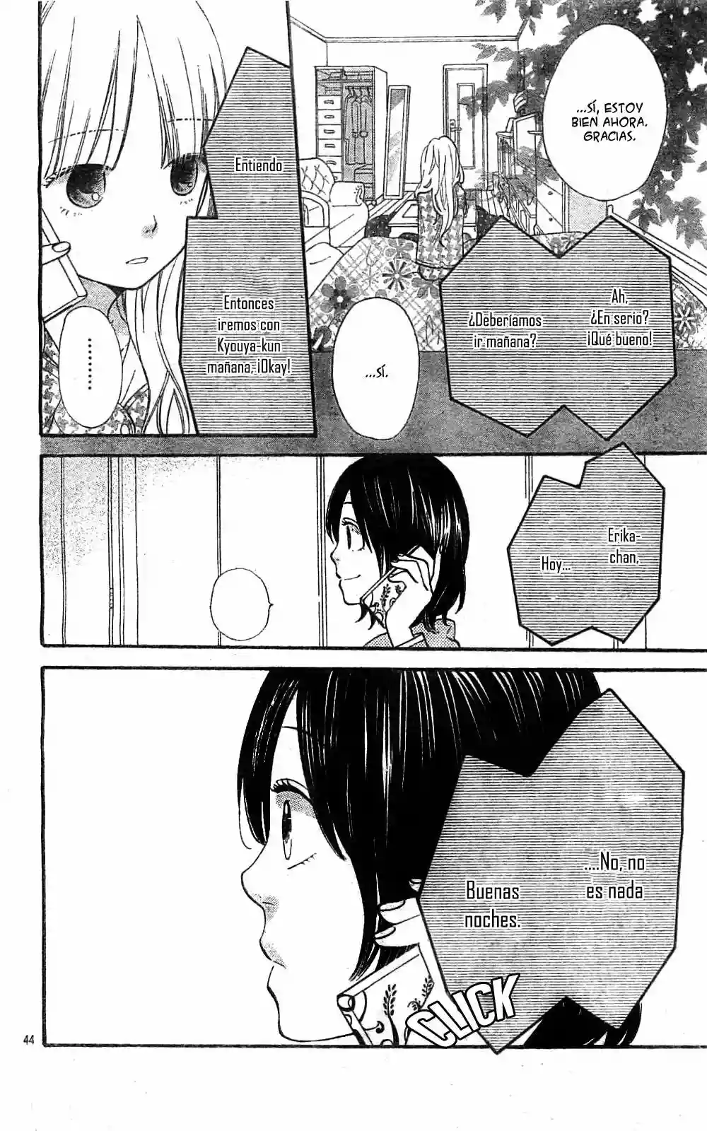 Ookami Shoujo to Kuro Ouji capítulo 24, página 46
