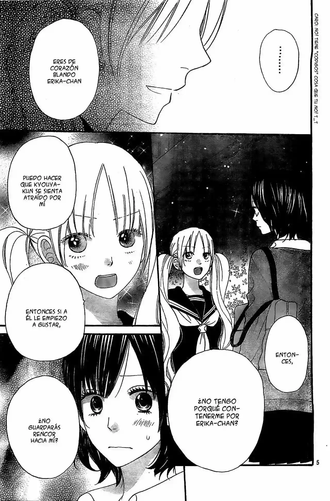 Ookami Shoujo to Kuro Ouji capítulo 26, página 5