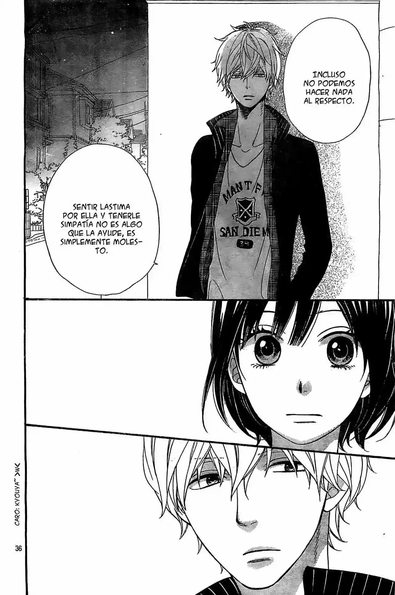 Ookami Shoujo to Kuro Ouji capítulo 26, página 36