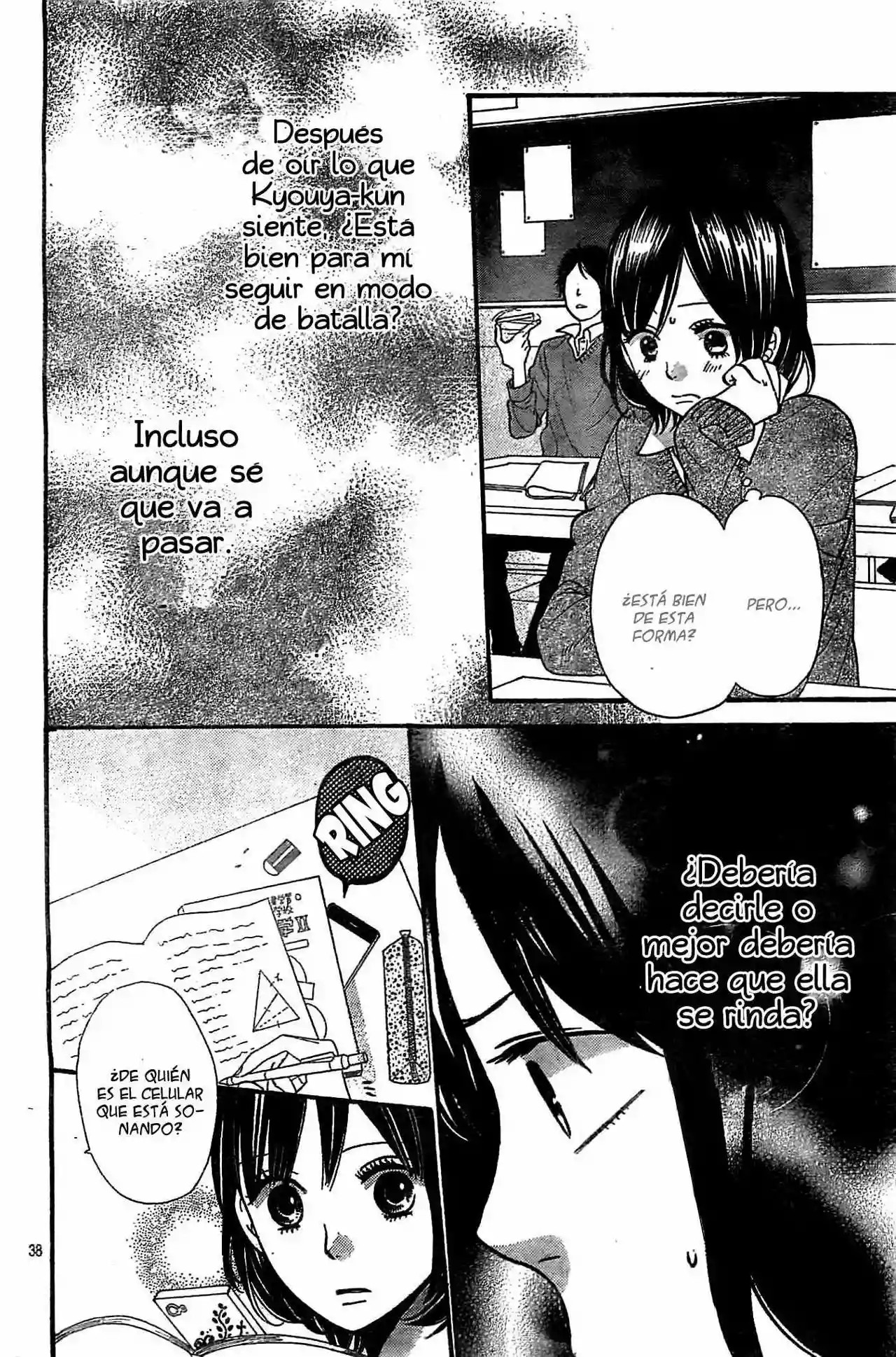 Ookami Shoujo to Kuro Ouji capítulo 26, página 38