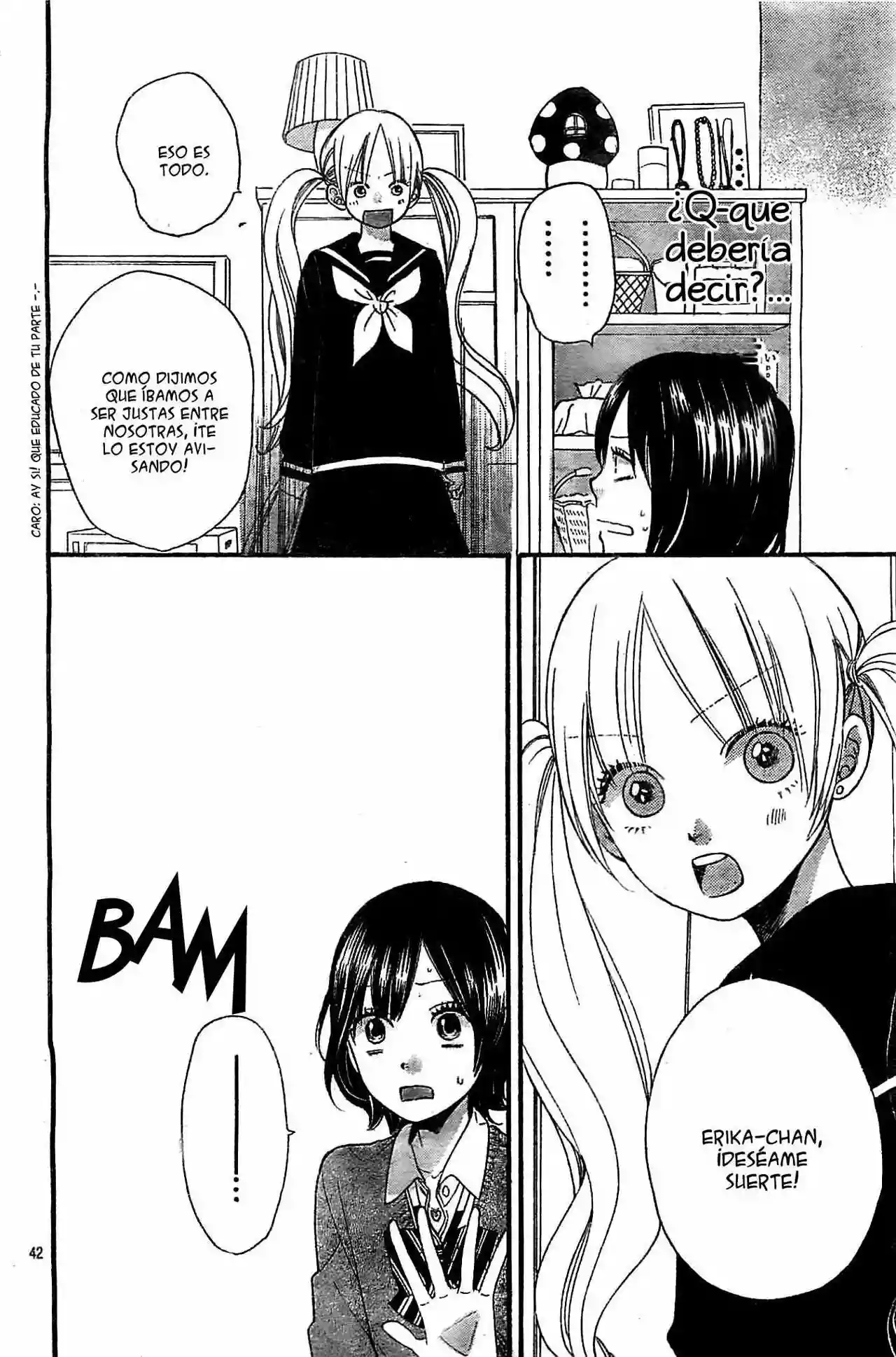 Ookami Shoujo to Kuro Ouji capítulo 26, página 42