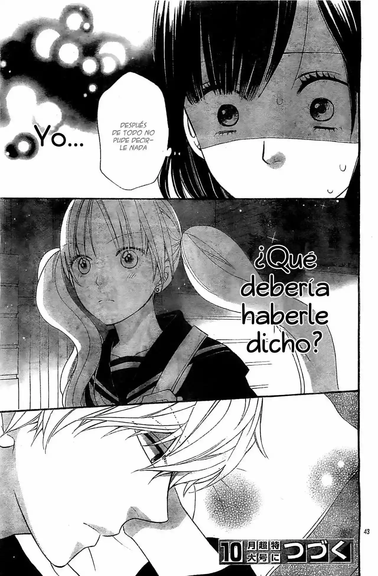 Ookami Shoujo to Kuro Ouji capítulo 26, página 43