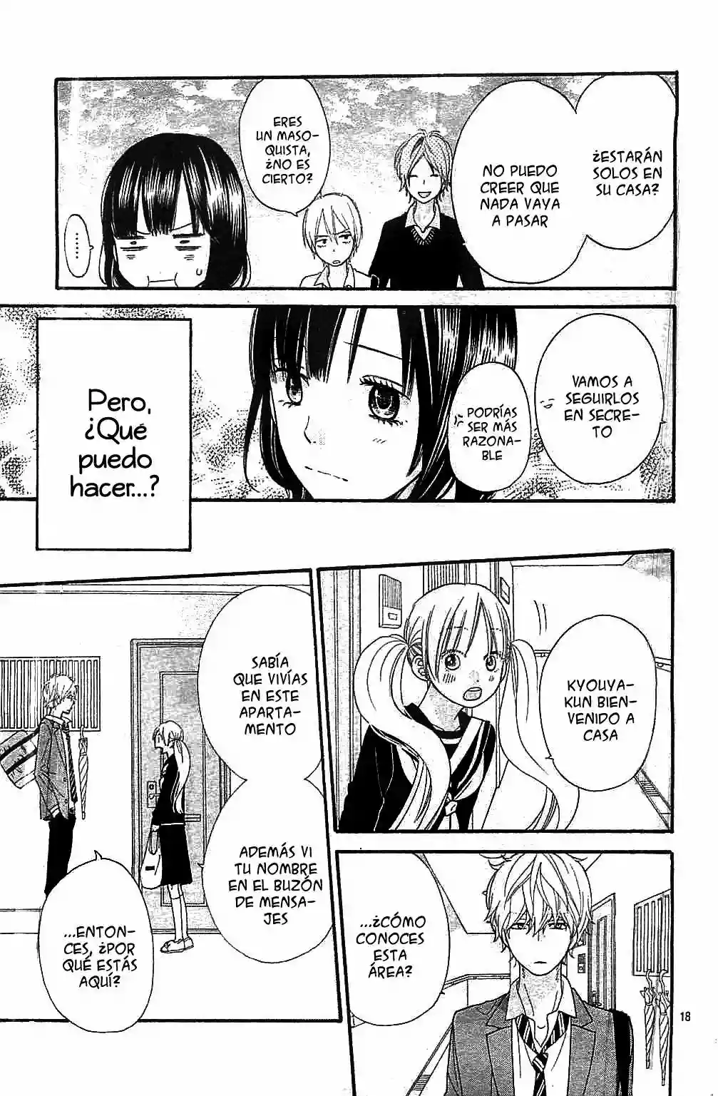 Ookami Shoujo to Kuro Ouji capítulo 27, página 19