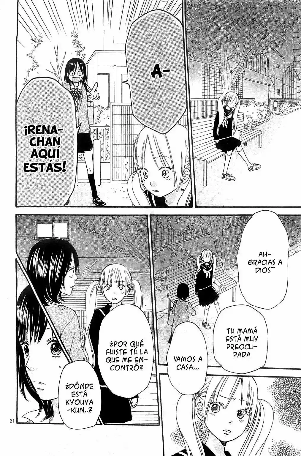 Ookami Shoujo to Kuro Ouji capítulo 27, página 32