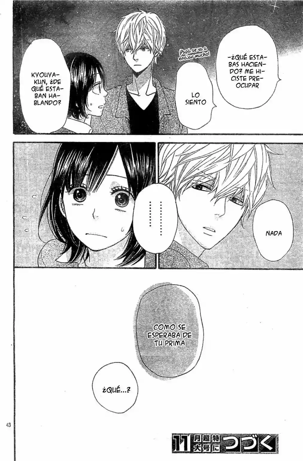 Ookami Shoujo to Kuro Ouji capítulo 27, página 45