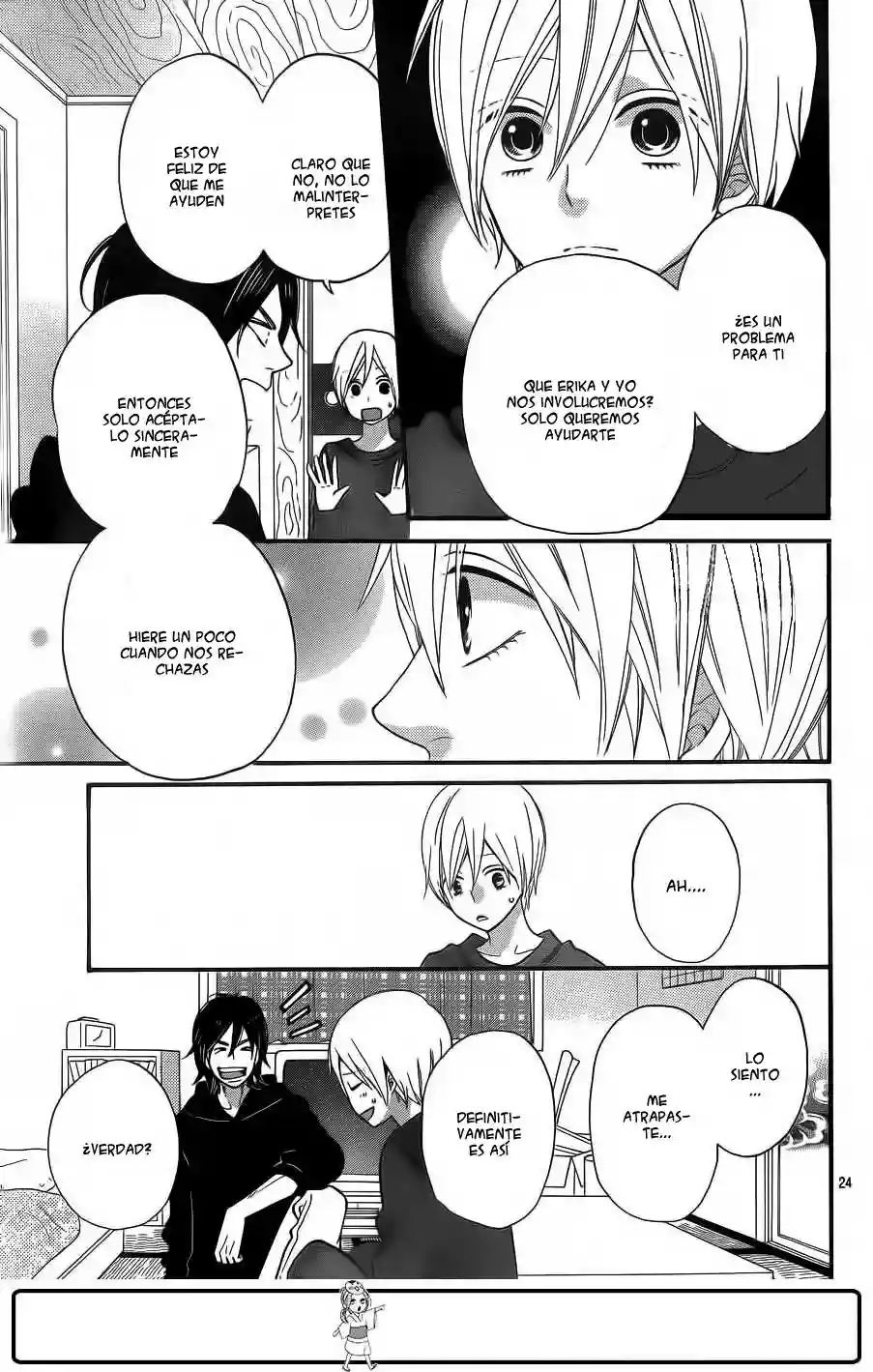 Ookami Shoujo to Kuro Ouji capítulo 30, página 23