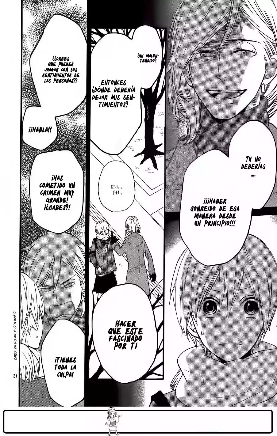 Ookami Shoujo to Kuro Ouji capítulo 30, página 29