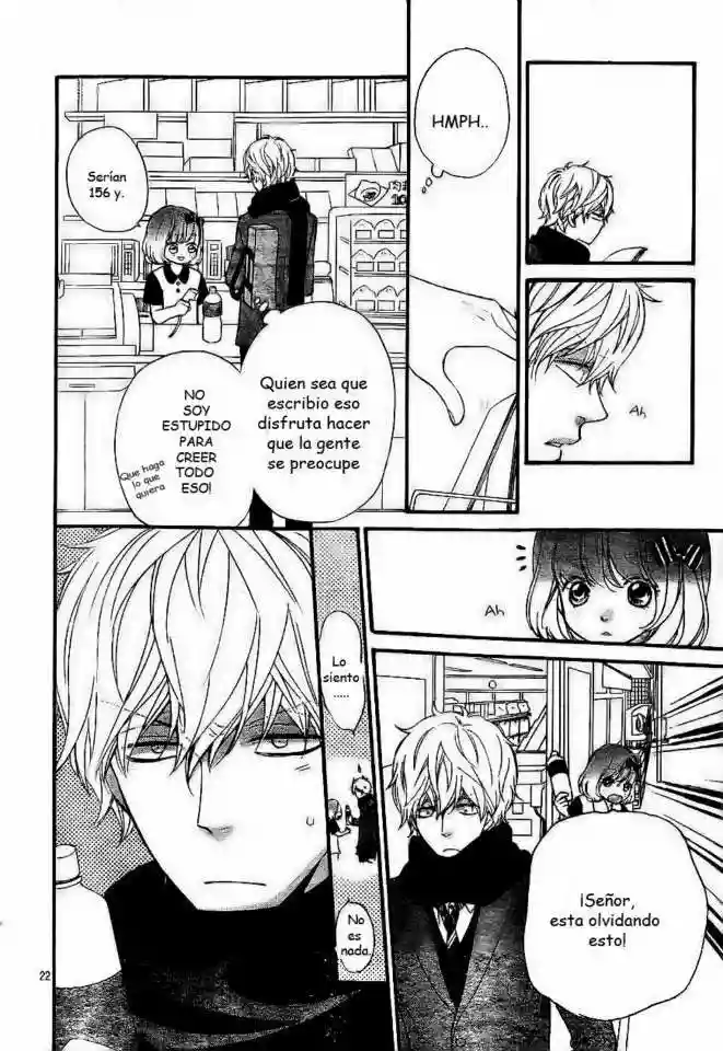 Ookami Shoujo to Kuro Ouji capítulo 31, página 22