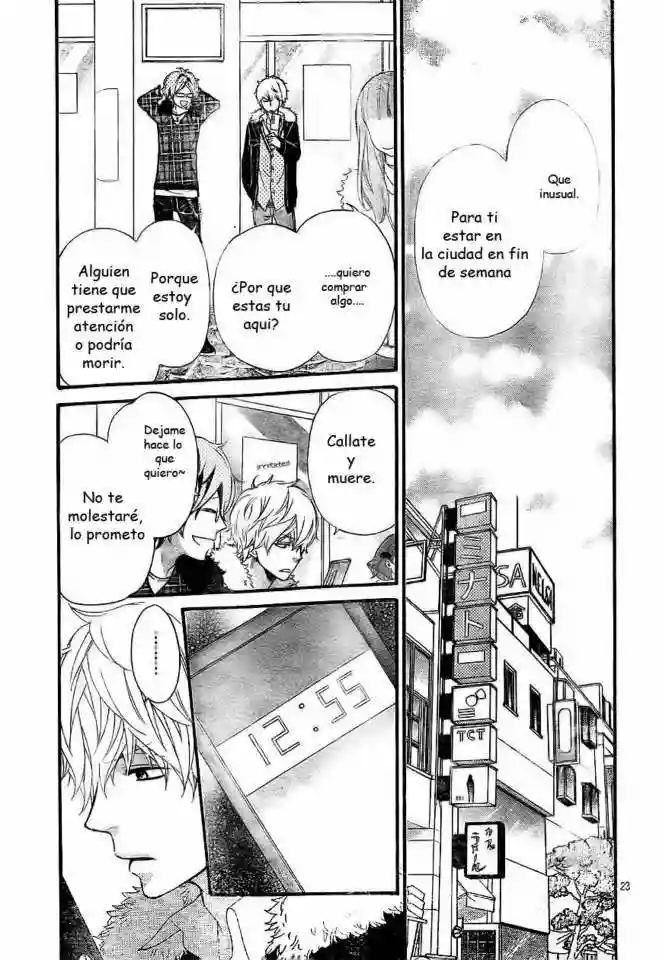 Ookami Shoujo to Kuro Ouji capítulo 31, página 23